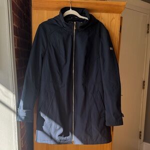 Tommy Hilfiger Women’s Navy Raincoat XL